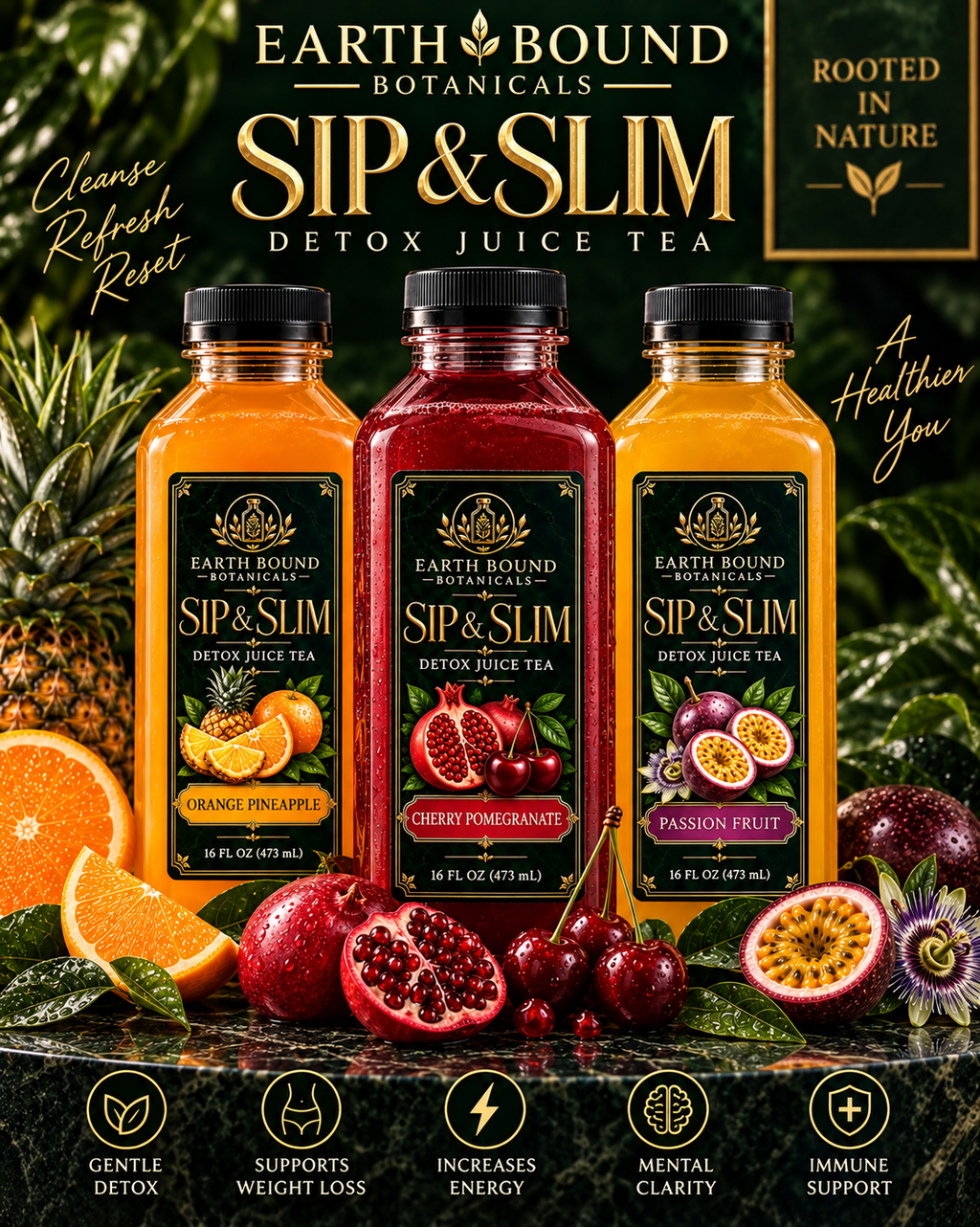Fruit Flavored Sip and Slim Detox Juice (PICK UP IN ATL)